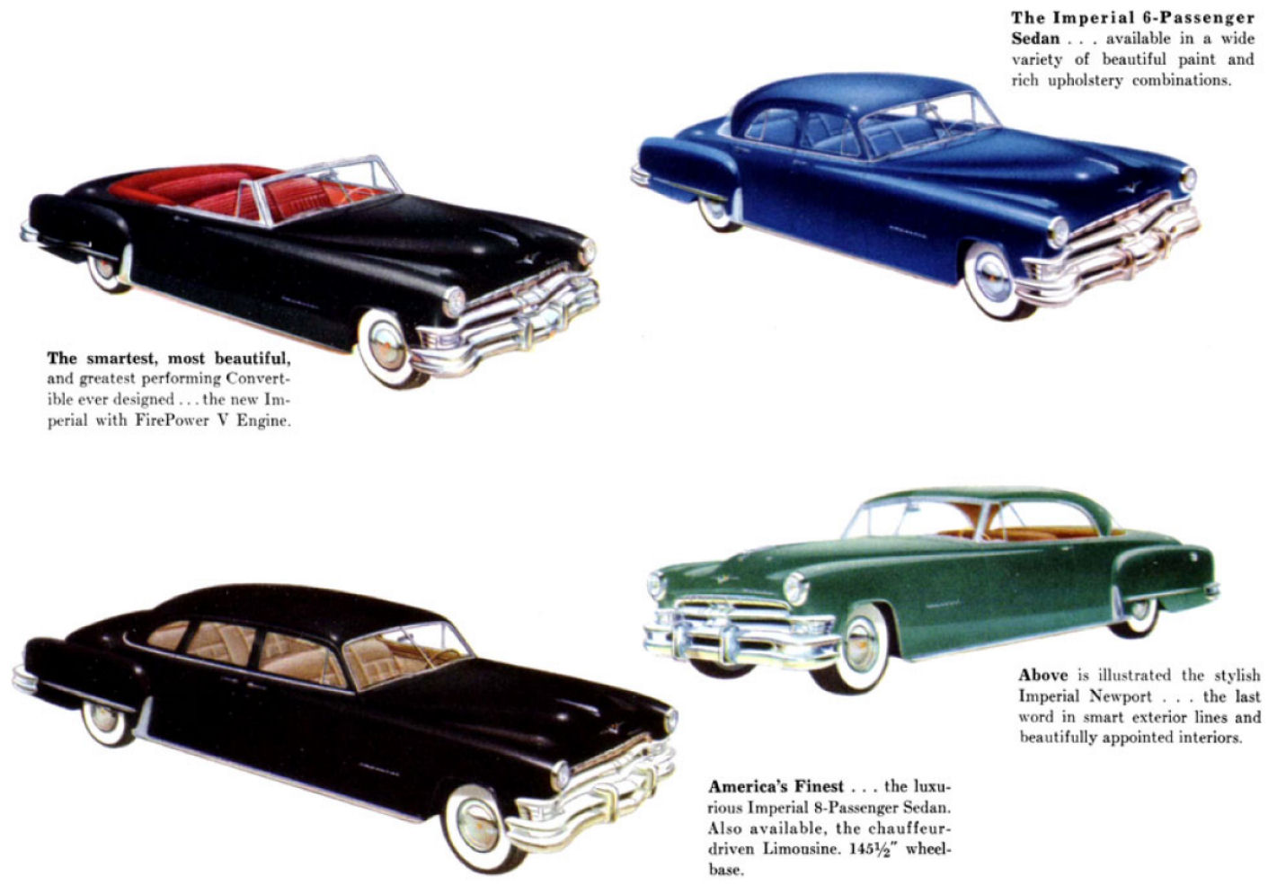1951 Chrysler Full-Line Brochure Page 14